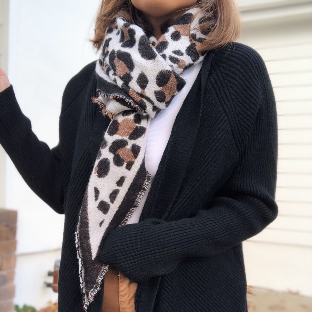 Last 1✨Leopard Print Scarf - Melissa - Picture 5 of 8